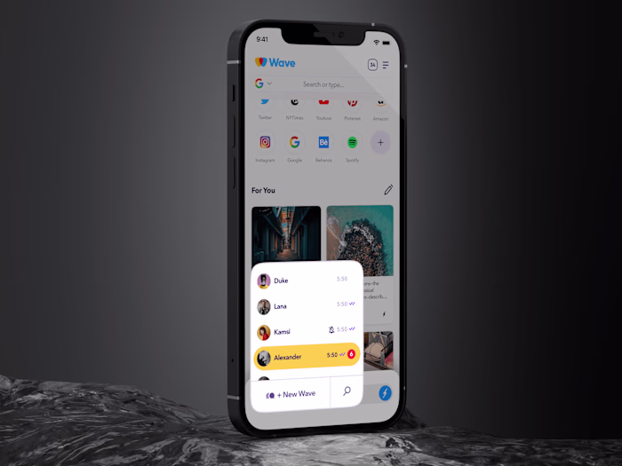 WAVE mobile browser