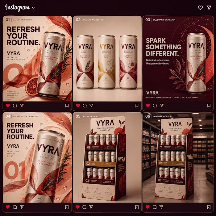 Premium Beverage Social Media Campaign