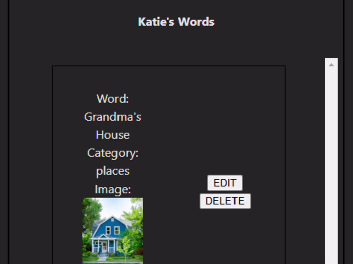 GitHub - KatieNinkSmith/Toddler_Words_Backend