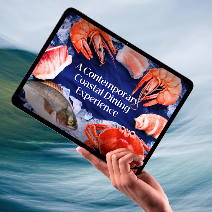 Mareve - Coastal Dining Presentation Design