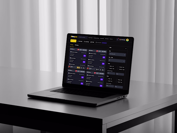 Betzgram WebApp