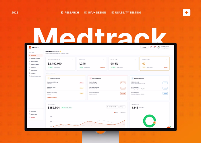 MedTrack: Pharmacy Inventory Dashboard