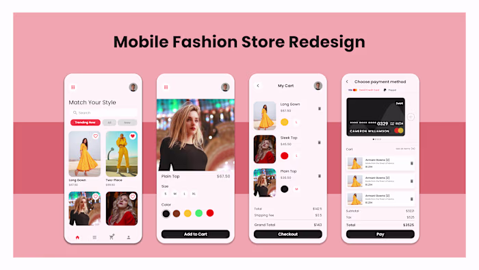 A Fashion Store App