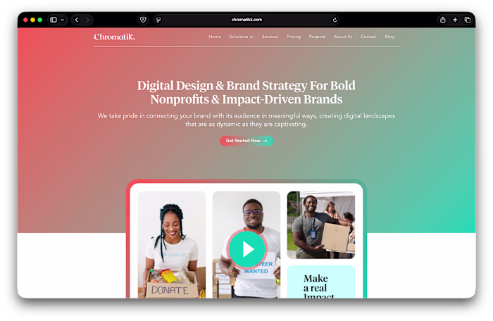 Chromatikk Digital Agency Website Development