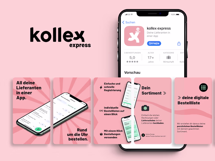 kollex express MVP Order App
