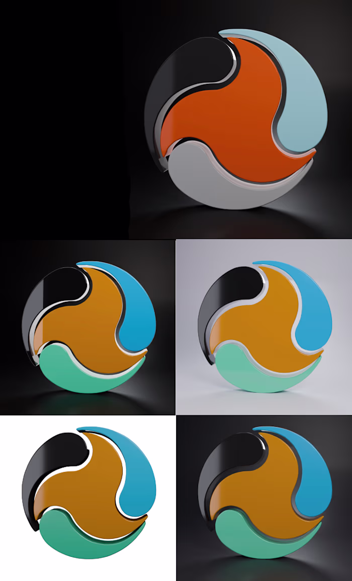 this 3d logo i made
