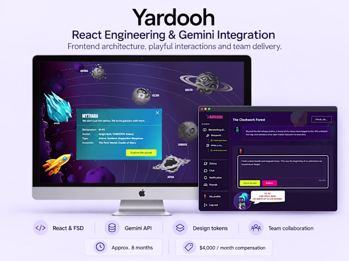 Yardooh - React Engineering for an AI-Powered Creative Platform