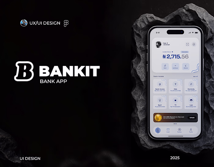 BANKIT MOBILE APP REDESIGN