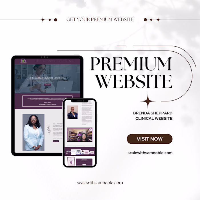 Digital Presence Redesign for Core Systems Clinical Consulting