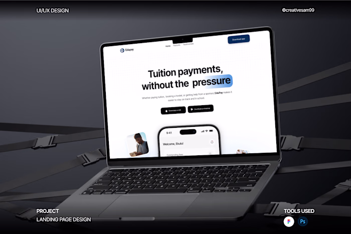 LANDING PAGE DESIGN