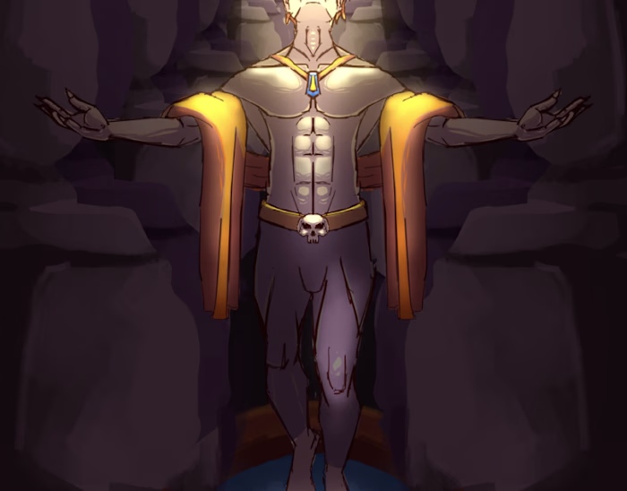 Dracula character design , trying out a new style.