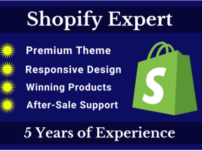 I will design, redesign shopify store