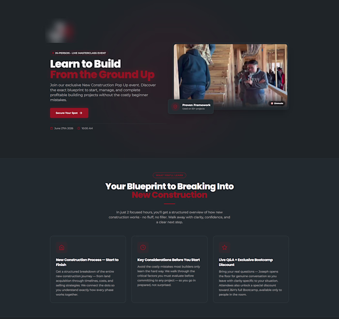 Lead Generation Funnel for New