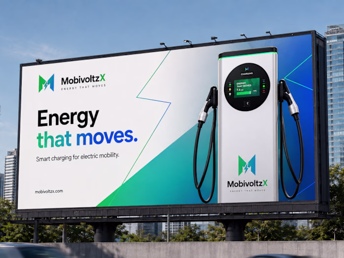 MobivoltzX | EV Charging Brand Identity