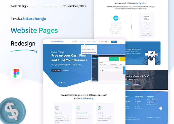 InvoiceInterchange Website Redesign