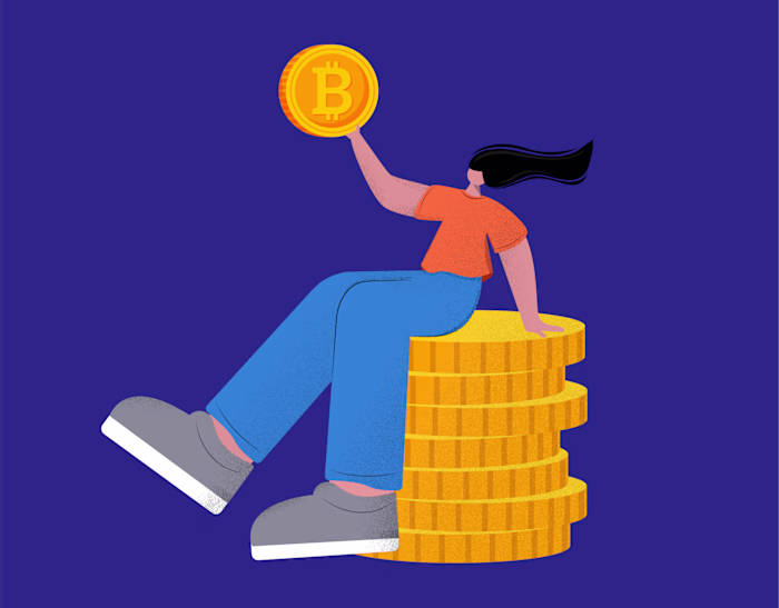 crypto currency illustration