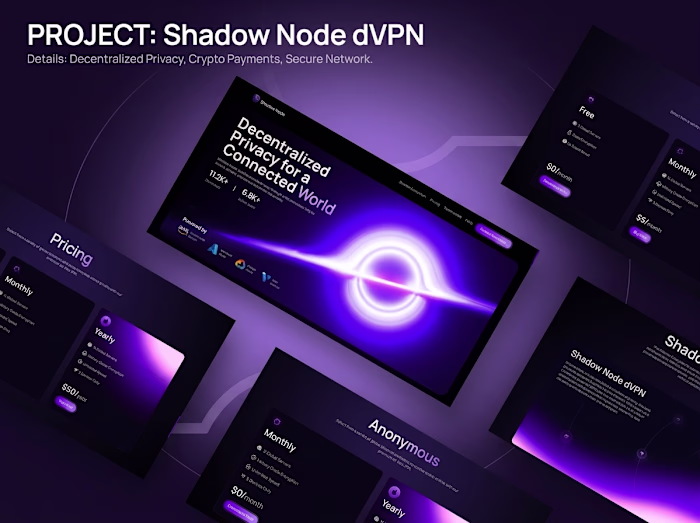 Shadow Node - Decentralized VPN & Staking dApp