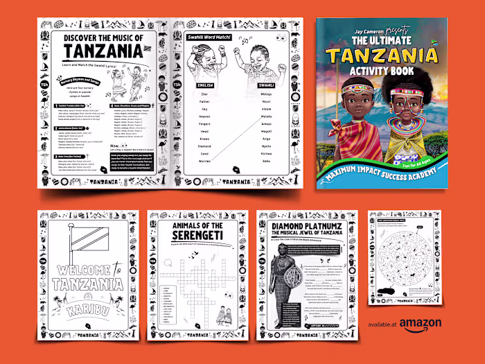 Creative Children's Book Design & Fun Activity Layouts