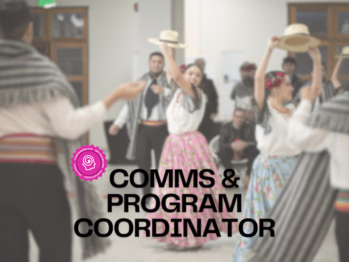 Comms & Program Coordinator for the CRANEAmúsica