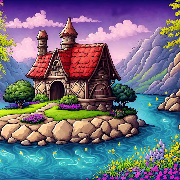 High realistic disney style illustration