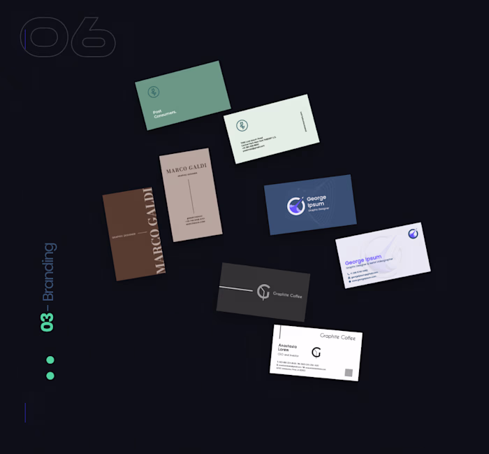 Business Cards
To generate a range