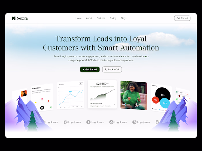 Marketing Automation SaaS Website