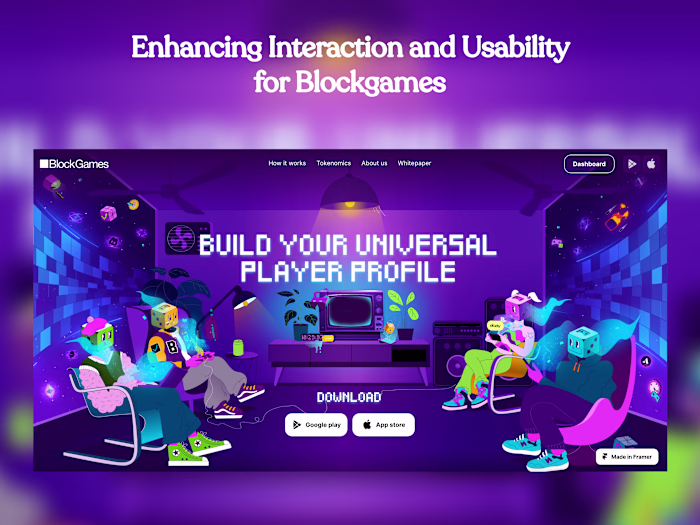 Enhancing Interaction and Usability for Blockgames