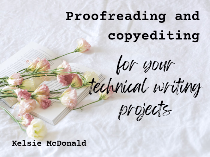 Technical Copyeditor