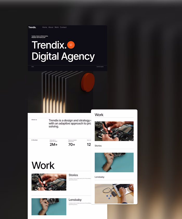 Trendix - Framer Templates