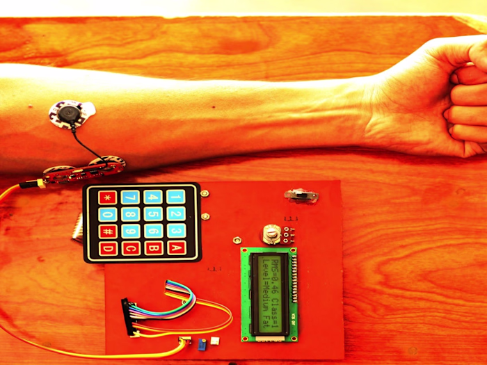 Arduino Based Fatigue Level Measurement in Muscular Activity.