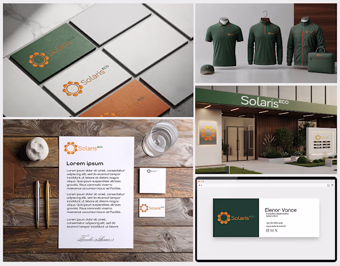 Solaris Eco — Renewable Energy Brand Identity
