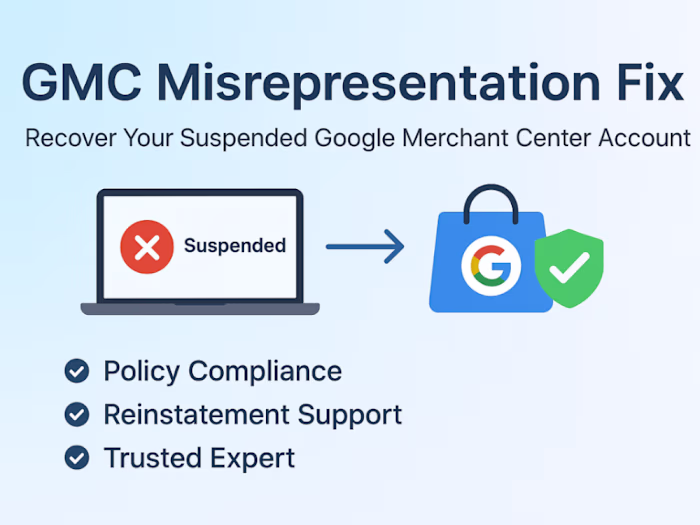 Google Merchant Center Suspended? No worries, we can fix it ...