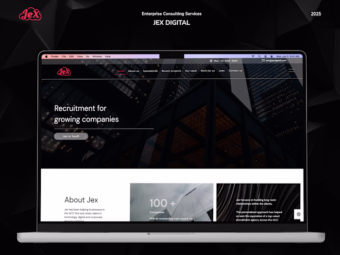 Enterprise Consulting Services - Jex Digital
