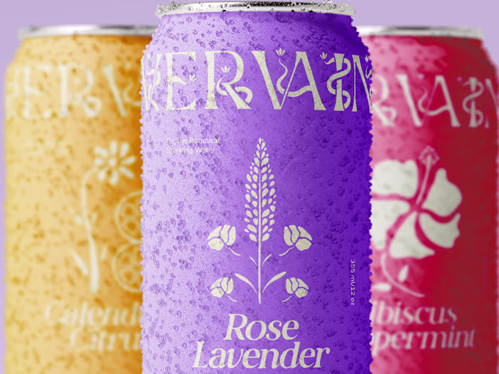 Brand Identity Design for Sparkling Water Brand