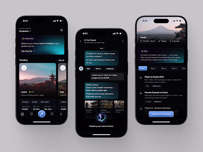 Voyager - Travel Booking Mobile App