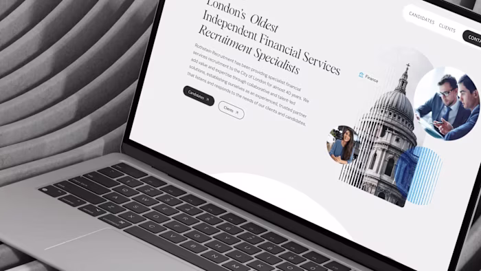 Rothstein Recruitment - Website Design & Development