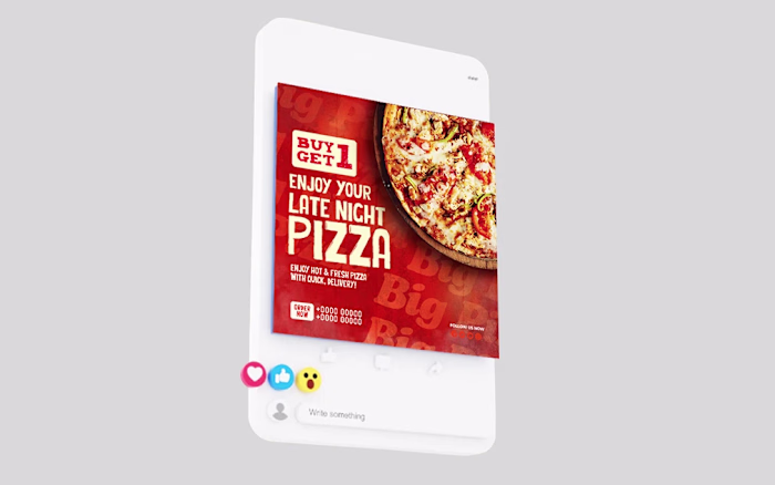 SUPER DELICIOUS PIZZA POST DESIGN