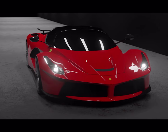 Ferrari Car Commercial