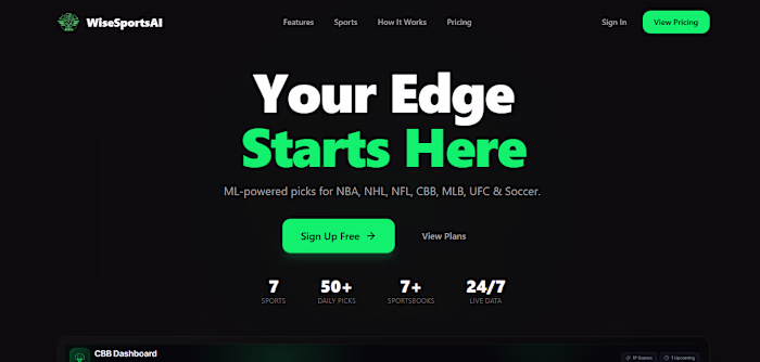 WiseSportsAI - Multi-Sport AI Prediction Platform