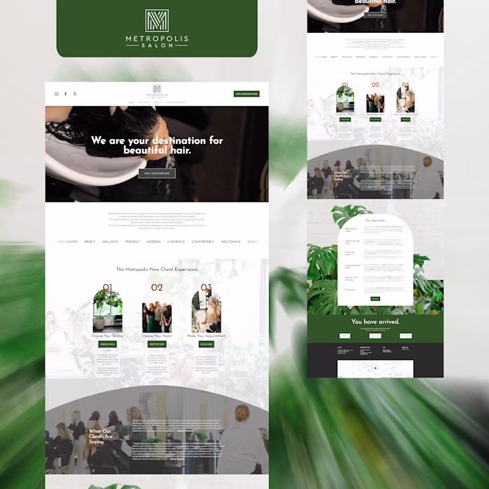 Designed and developed a clean,