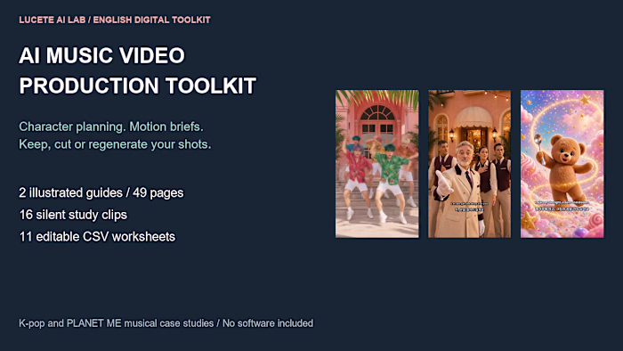 AI Music Video Toolkit | Character Planning & Shot Review