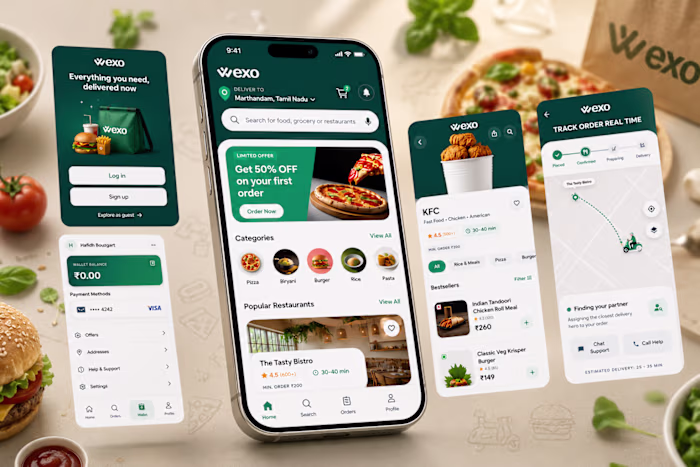 Developed a cross-platform delivery partner
