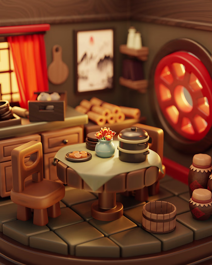 Asian kitchen