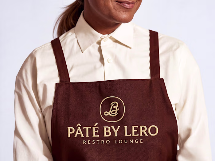 Logo Suite designed for Pâté by Lero Restro Lounge — a resta...