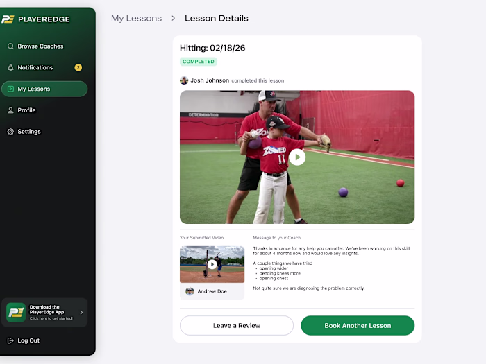 PlayerEdge: Coaching Platform for Youth Sports