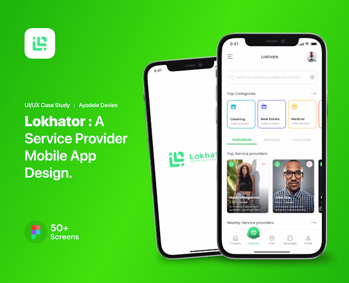 Lokhator - A service provider locator app