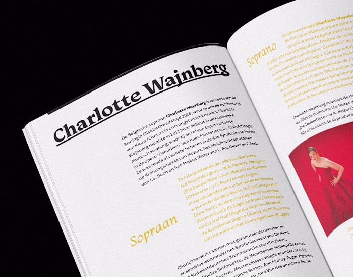 Editorial Design // Concert des Coeurs