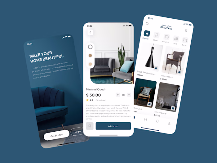Furniture Ecommerce App