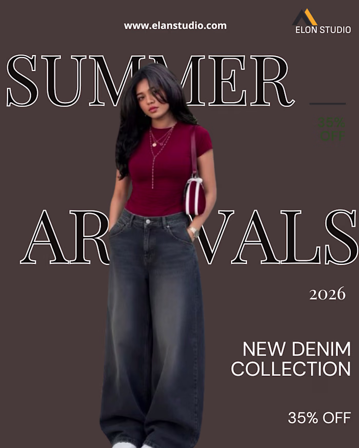 ÉLAN Studio – Summer 2026 Fashion Campaign