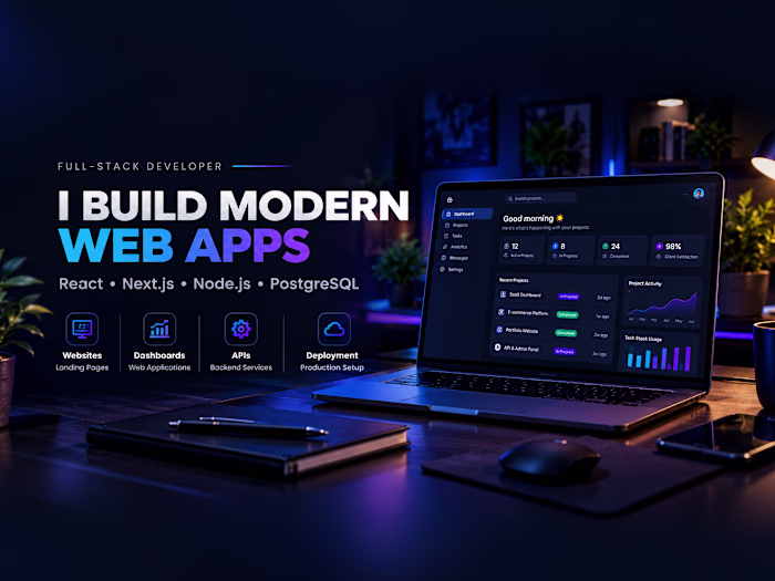 Designed and developed a modern